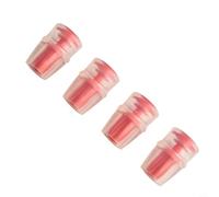 babominimer 4 guaine di ricambio in silicone per valvola a morso per ciclismo, sacca d'acqua o bottiglia d'acqua morbida, bocchino per sport all'aria aperta per la maggior parte (rosso)