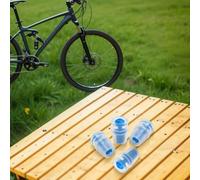 babominimer 4 pezzi di ricambio in silicone per valvola a morso per ciclismo, sacca d'acqua o bottiglia d'acqua morbida, bocchino per sport all'aria aperta per la maggior parte (blu)