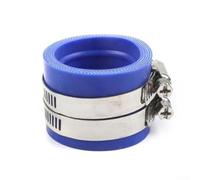 babominimer Adattatore per carburatore per moto, 45 mm, in gomma, colore blu, flangia collettore connettore per tubo del bagagliaio per parti del motore ad alta bassa resistenza per una facile pulizia