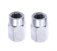 babominimer Adattatore per dado di trasmissione in metallo, 16 mm x 9,5 mm, per la copertura dell'albero flessibile, compatibile con accessori per utensili rotanti Bosch 2610916116 (2 pezzi)