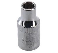 babominimer Adattatore per punte a bussola con testa corta a specchio da 1/4 di pollice, 4-14 mm, in acciaio al cromo-vanadio, per chiave a cricchetto o punta Torx, coppia elevata (5 mm)