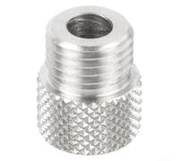 babominimer Boccola del manicotto del trapano in acciaio inossidabile da 3-10 mm compatibile con maschera di tassello M14, localizzatore guida per foratura del legno per un posizionamento accurato dei