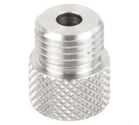 babominimer Boccola per trapano in acciaio inox, 3-10 mm, per dima di tassello, lavorazione del legno, guida di perforazione, strumento di posizionamento per prevenire la deriva delle punte e (5 mm)