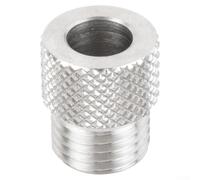 babominimer Boccola per trapano in acciaio inox, 3-10 mm, per dima di tassello, lavorazione del legno, guida di perforazione, strumento di posizionamento per prevenire la deriva delle punte e (9 mm)