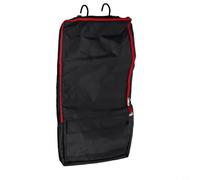 babominimer Borsa portatile impermeabile per briglie e cavezza con 3 ganci per organizzare la puntina del cavallo, colore nero/verde acqua scuro, poliestere, 66 x 38,1 x 7,6 cm (Nero)