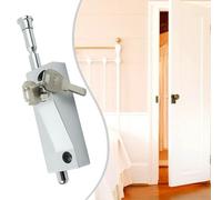 babominimer Bullone a molla in lega di zinco con linguetta spessa 11,8 mm, per porte girevoli in acciaio inossidabile, hardware resistente per blocco (manopola)