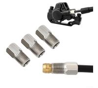 babominimer Bulloni a vite a compressione per tubo del freno idraulico in acciaio inox, per raccordi per tubi dell'olio dei freni, compatibili con freni Avid Mountain Cycling