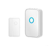 babominimer Campanello wireless e porta per sensore finestra allarme set con 52 opzioni di suoneria e voce, rilevamento magnetico a lungo raggio per la sicurezza di casa, negozio o ufficio, facile