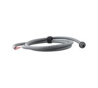 babominimer Cavo di alimentazione CC rivestito a 2 conduttori 14AWG per cavi mini, 1 m/2 m/300 cm, resistente di grado industriale (-50 °C), grigio (1 m)