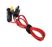 babominimer Cavo di prolunga da pannello solare a XT60, 12 AWG, filo di rame stagnato, adattatore impermeabile IP68, per centrali elettriche portatili, 91 cm (1)