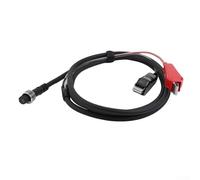 babominimer Cavo elettrico per mulinello da pesca in mare con strato esterno in PVC e nucleo in rame ossigeno, filo ad alta flessibilità a 2 pin, compatibile con 500/750/800 MJ (500 MJ, 2 metri)