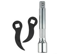 babominimer Chiave a leva da 3/8" e 1/2", adattatore con barra di estensione, per riparazioni automobilistiche e spazi ristretti (C)