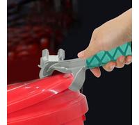 babominimer Chiave a tappo da 7,6 cm per fusti in acciaio e plastica da 10-55 galloni, in lega di alluminio, strumento di apertura del coperchio compatibile con tamburo multifunzione da 5 cm e 3/4