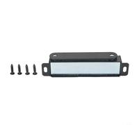 babominimer Chiavistello magnetico nero resistente, 40 kg, forza di trazione, in acciaio inox, per armadietti, cucina, bagno, balcone, cassetti e porte scorrevoli (XL)