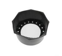 babominimer Cilindro in gomma da 19 cm per serbatoio in acciaio da 12 l, base resistente con fori di drenaggio e scanalatura densa per stoccaggio verticale e