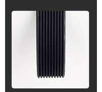 babominimer Cinghia di guida per acciaio elettrico 350/355 per troncatrice, 630 mm x 23-25 mm, cinghia dentata in gomma poliuretanica, compatibile con tagliatrice per troncatrice da 10 pollici (nero)