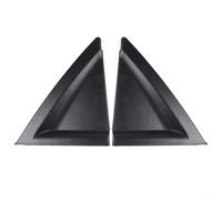 babominimer Compatibile con Spectra 2004-2009 pannelli di rivestimento triangolari per portiera posteriore, set di modanature esterne in ABS nero OEM 838302F000 838402F000 sinistro e destro triangolo