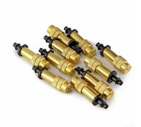 babominimer Confezione da 10 ugelli nebulizzatori regolabili in ottone per il raffreddamento del patio del giardino con struttura in rame e raggio di spruzzo di 0,6-,2 m, compatibile con 47 mm (30