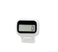 babominimer Contatore elettronico ergonomico palmare con ampio display a LED e pulsante silenzioso per un comodo utilizzo in allenamento sportivo, conteggio inventario, conteggio perline e bianco
