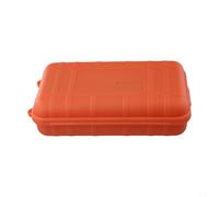 babominimer Contenitore impermeabile da campeggio per esterni, antiurto, galleggiante, con rivestimento in PE, materiale composito ad alta resistenza per oggetti di valore, (arancione (L))
