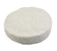 babominimer Coperta di sicurezza per camini a bioetanolo e gel in fibre di silicato, per caminetti e bruciatori a gel, colore bianco, 8,6 x 1,2 cm (1 pezzo)