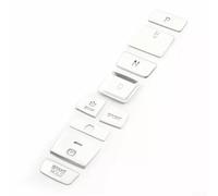 babominimer Copertura per pulsante del cambio in alluminio cromato per modelli Accord 2018-2022, decorazione interna e protezione antigraffio