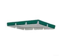 babominimer Copertura per sedia da esterno 420D, per sedia da giardino, impermeabile, con panno ombreggiante, per una facile installazione, colore verde e grigio per cortile (verde)