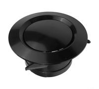 babominimer Copertura rotonda per bocchetta dell'aria in ABS con flusso d'aria regolabile per ventilazione interna, facile da installare, copertura decorativa per ventola di aspirazione a basso rumore