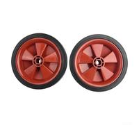 babominimer Coppia di ruote girevoli resistenti e affidabili per le esigenze del tuo compressore d'aria, confezione da 2, set di 2 ruote di ricambio per compressore da 15,2 cm, 2 ruote in gomma da 12