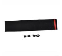 babominimer Coprivolante 38 cm nero e rosso in pelle scamosciata per 15 pollici diametro antiscivolo sport fit accessorio interno auto