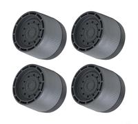 babominimer Cuscinetti antivibrazione per piedini per mobili, confezione da 4, grigio e nero, in polipropilene, per mobili domestici, sedie, tavoli ed elettrodomestici, vibrazioni 62 x 50-70 mm (4