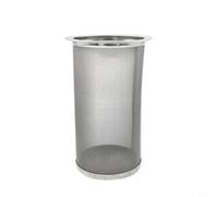 babominimer Filtro da caffè riutilizzabile in acciaio inox a maglia fine e infusore per tè per la maggior parte dei barattoli per un sapore liscio e poco acido pulito (cilindro 8 x 15 cm)