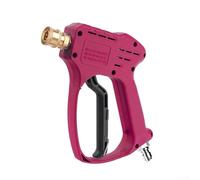 babominimer Flusher per sistemi di lavaggio auto ad alta pressione, adattatore M22-14 mm e 3/8 di pollice con materiale ABS, rosso/opzioni, compatibile con connessioni standard del tubo flessibile