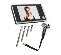 babominimer Fotocamera digitale Cat-eye con schermo LCD da 3,5 pollici 720P HD Telecamera di sicurezza 120 gradi Grandangolare Sistema di monitoraggio Campanello antifurto