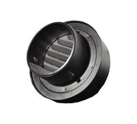 babominimer Griglia di ventilazione in acciaio inossidabile 304 con schermo, copertura per presa d'aria resistente alle intemperie per condotto da 100 mm, per una facile installazione per interni e