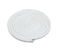 babominimer Guarnizione per corda in fibra di vetro, lunghezza 2 m, diametro 8 mm, guarnizione per porta della stufa a legna per camino, caldaia, forno industriale (8 mm)