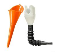 babominimer Imbuto flessibile a scatto con filtro integrato, multiuso, pieghevole, per trasferimento di liquidi automobilistici, compatibile con auto, camion, moto