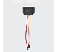 babominimer Interruttore a sensore touch a specchio da 12 V 3 A, con accensione/spegnimento, dimmerabile e modalità singola/tre colori per specchi da bagno a LED, funzione di memoria, design elegante
