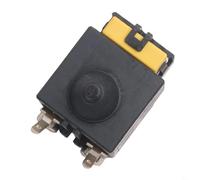 babominimer Interruttore di ricambio per smerigliatrice angolare Metabo WEV850-115 125, codice articolo 343411980, componente accessorio per smerigliatrice da officina fai da te in plastica nera