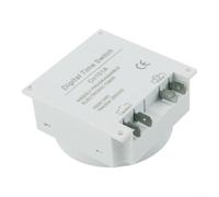 babominimer Interruttore timer digitale 12 V 16 A con display LCD, programmabile settimanalmente per relè per casa e giardino, copertura impermeabile inclusa, compatibile con lampade scaldabagno (C)