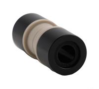 babominimer Kit boccola DU per ammortizzatore posteriore 22-68 mm compatibile con Fox e per componenti di biciclette, lega di alluminio con cuscinetto in gomma per mountain bike (44 mm)