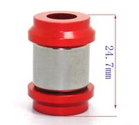 babominimer Kit boccola DU per ammortizzatore posteriore 22-68 mm compatibile con Fox e per componenti di biciclette, lega di alluminio con cuscinetto in gomma per mountain bike (52 mm)