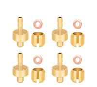 babominimer Kit di 4 distanziatori per testa d'oliva del freno e dell'ago dell'olio, raccordi in rame compatibili con la manutenzione dei freni a disco idraulici, compatibili con HOPE TECH3/E4/X2