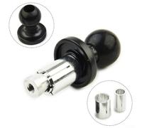 babominimer Kit di base di montaggio per stelo forcella in alluminio per moto, con testa a sfera espansa per supporto RAM, supporto per telefono, supporto per fotocamera, triciclo, scooter e vari