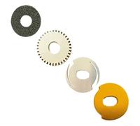 babominimer Kit di modifica dell'allarme di scarico della bobina da pesca con piastre del cambio, pastiglie dei freni in carbonio, clicker e piastre di pressione, compatibile con CC80 CR80 a basso