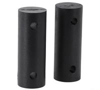 babominimer Kit di ricambio per tendine del piede dell'albero del windsurf, confezione da 2 boccole in gomma nera, dimensioni 5,6 cm x 2 cm, compatibile con base standard per albero a vela