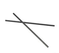 babominimer Kit di riparazione per canna da pesca in fibra di carbonio con 1 mm-10 mm x 10 cm per sostituzione canna da pesca rotta (3 mm)