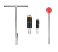 babominimer Kit di tappi ad ago per tubi in acciaio inossidabile per la riparazione di perdite di tubi in PPR, strumento idraulico a caldo con guarnizione in gomma di espansione e chiave per acqua