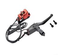 babominimer Kit freno idraulico per bicicletta elettrica con interruttore di spegnimento, freni a disco da 160 mm/180 mm, per pompa in alluminio CNC e fluido DOT4 per piegatura (a destra)