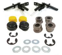 babominimer Kit mandrino sterzo anteriore per trattori D100 D105 D110 D120 D130 D140 D150, compatibile con modelli LA100 LA110 LA120 LA130 LA140 LA150 S240 X105 X115R, metallo